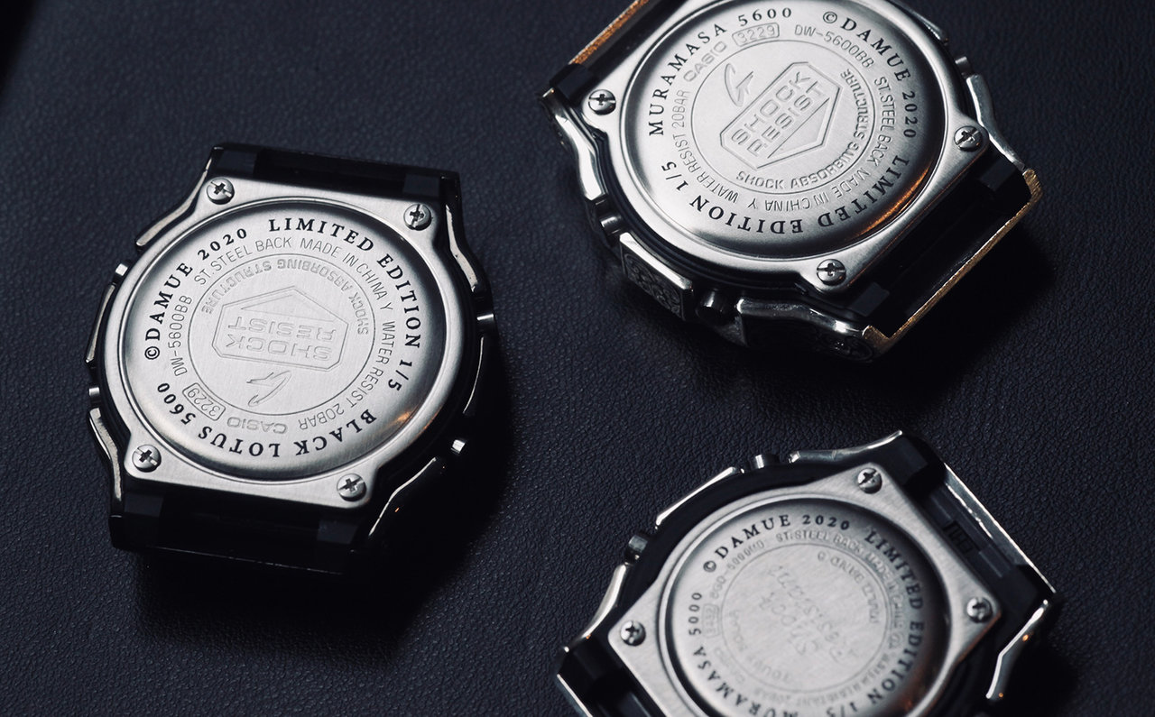 These Striking G-Shock Watches Are Made of Intricately-Engraved