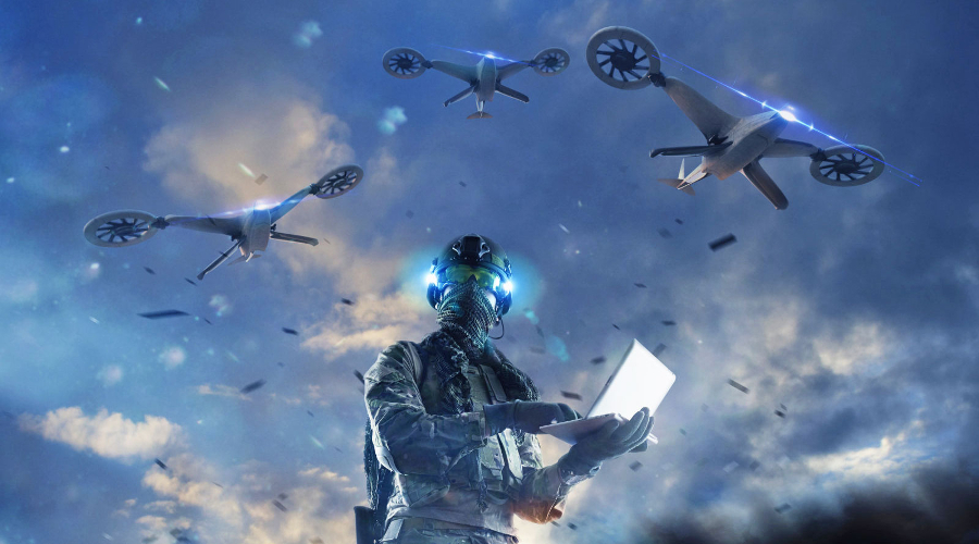 DARPA's OFFSET program will utilize tactical combat drone swarms