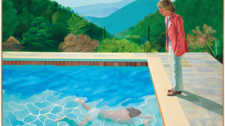 david hockney most expensive painting