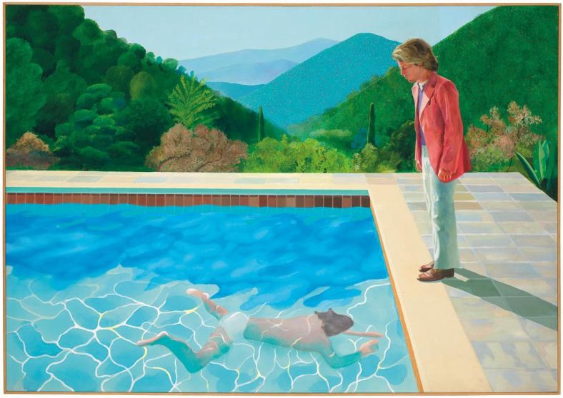david hockney most expensive painting