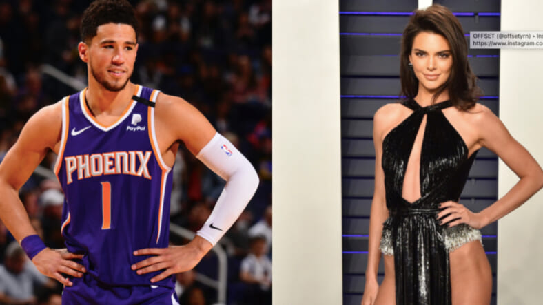Devin Booker and Kendall Jenner