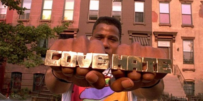 Actor Bill Nunn as Radio Raheem in Spike Lee's "Do the Right Thing."