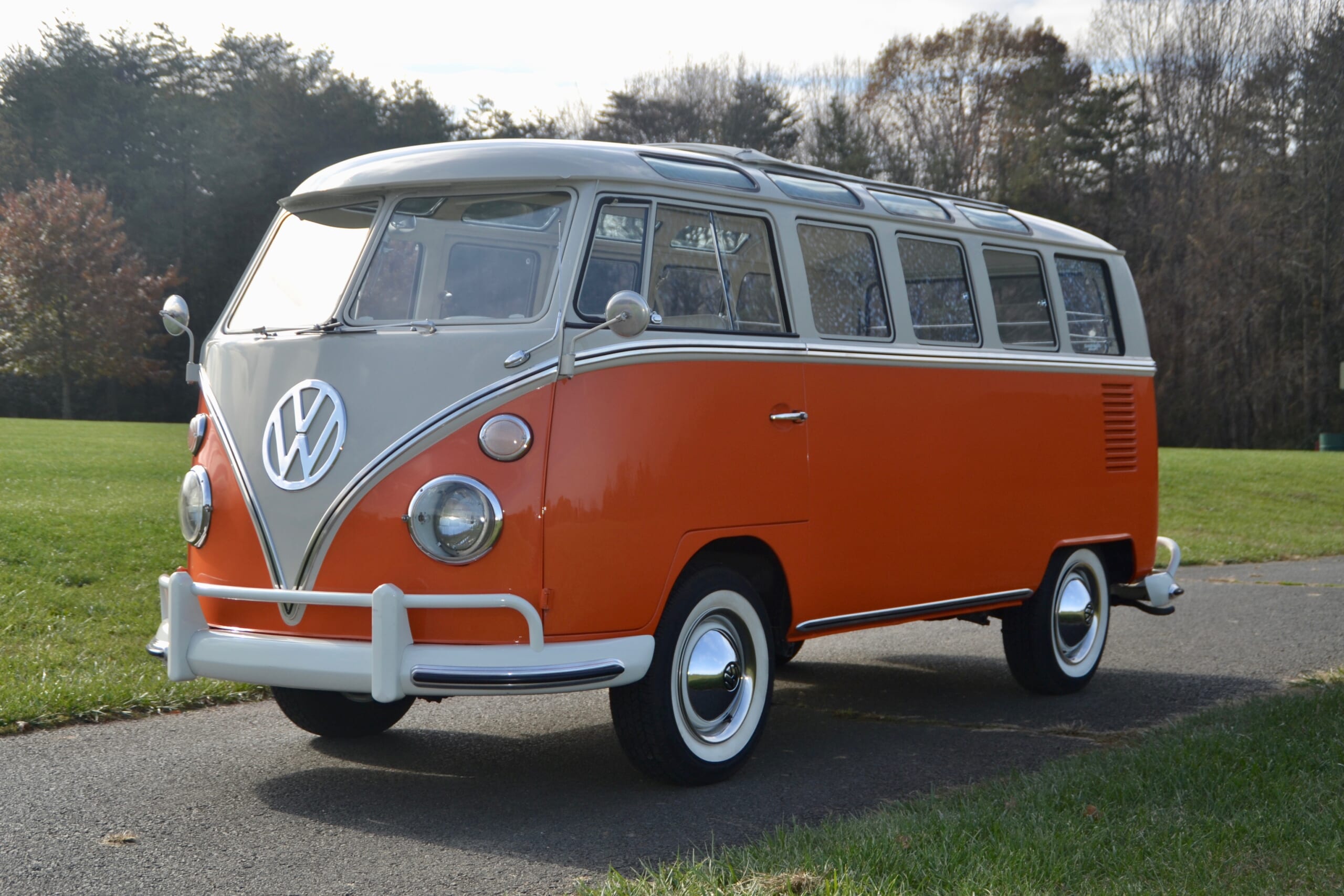 vw bus on tour