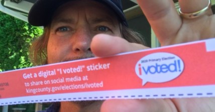 Eddie Vedder Voting Promo