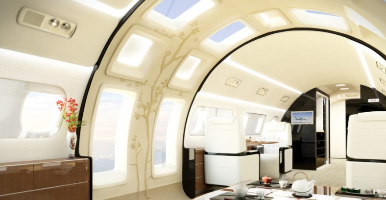 The "Kyoto Airship" wraparound window concept