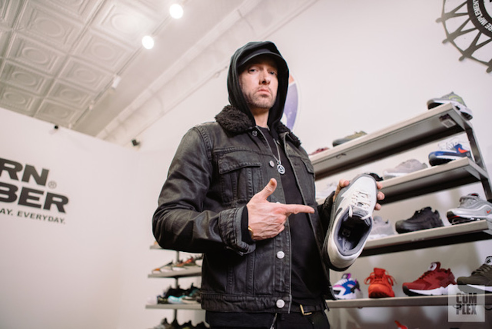 Watch Eminem Reveal His Favorite Nikes and Call Out The Worst Sneaker Trend Ever - Maxim