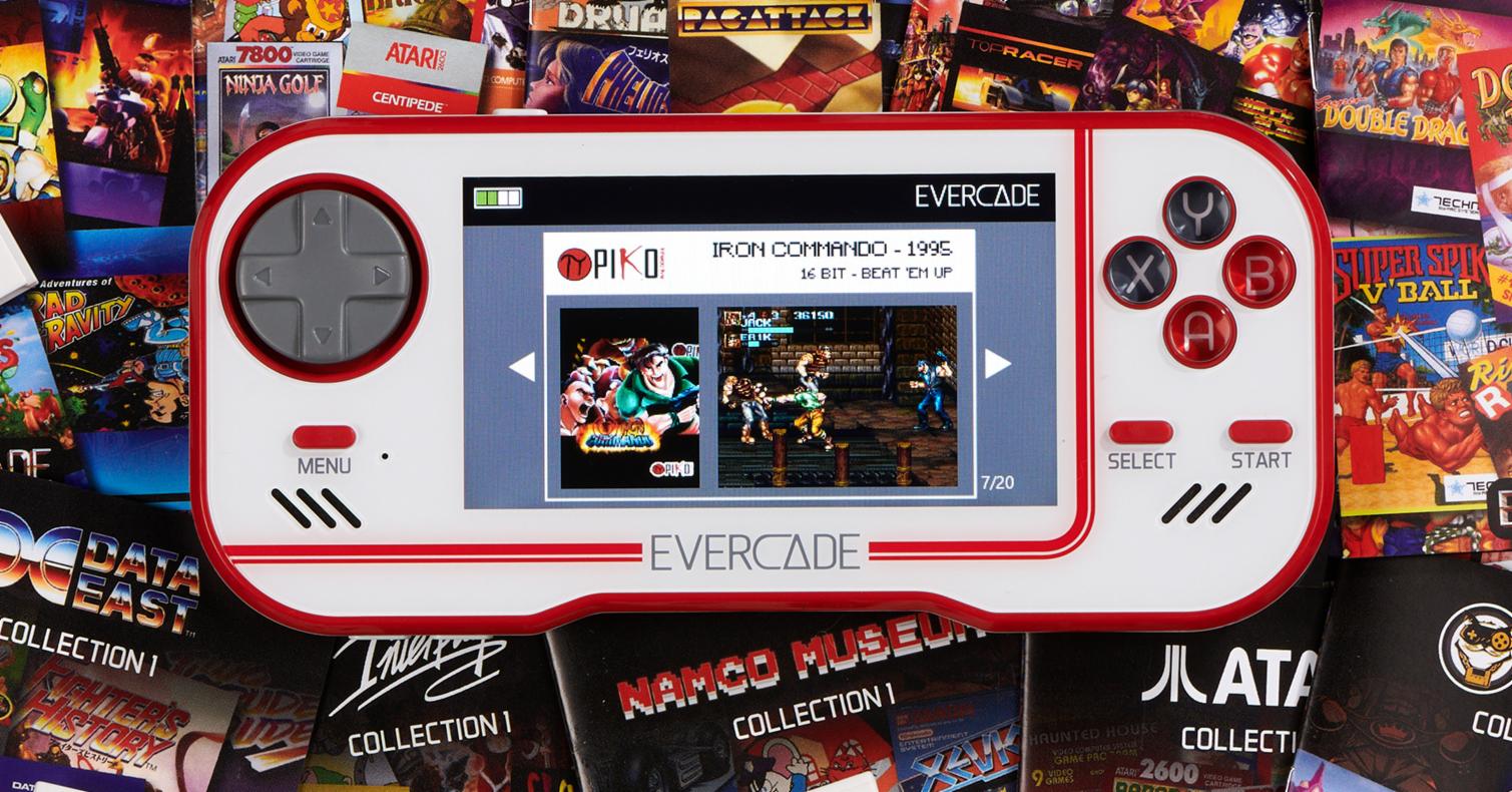 Evercade Handheld Gaming Console Brings The Nostalgia With 145 Classic