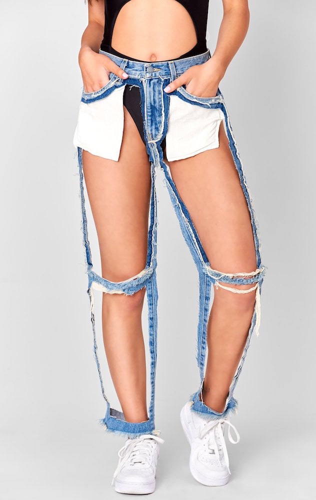 New 'Extreme Cut Out' jeans for $168 spark confusion on Twitter