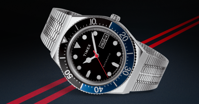Timex Reveals Q Timex 1979 Style Batman Automatic Watch Maxim