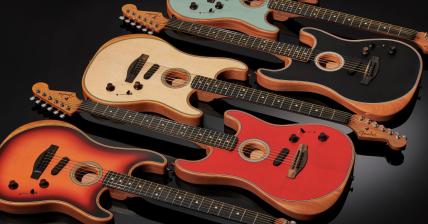 Fender American Acoustasonic Stratocaster Promo 2