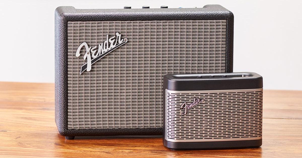 Fender Bluetooth Speakers Promo