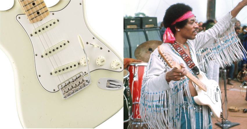 Exclusive First Look Fender Jimi Hendrix Stratocaster Replica Honors