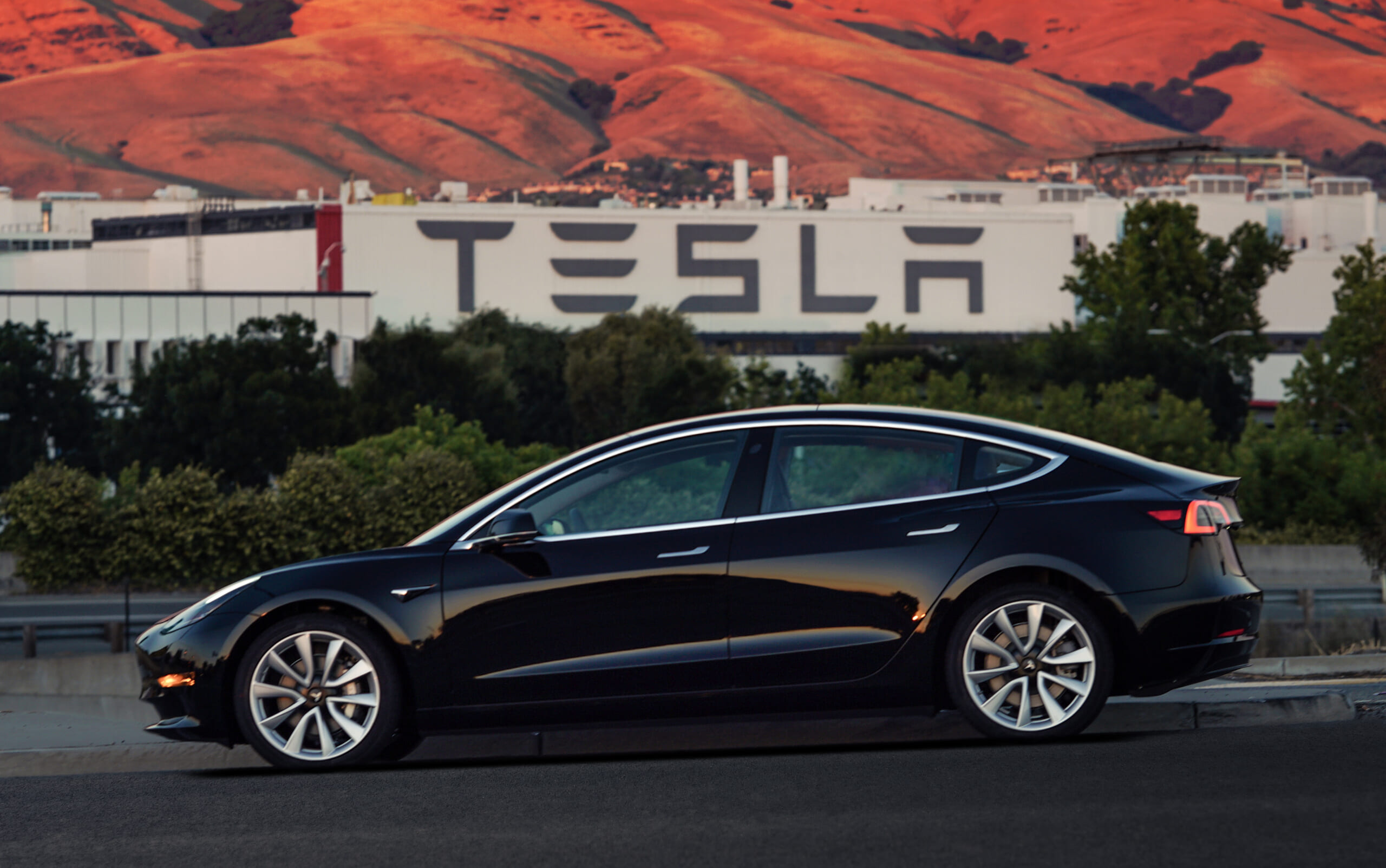 First Production Model 3 - VIN001