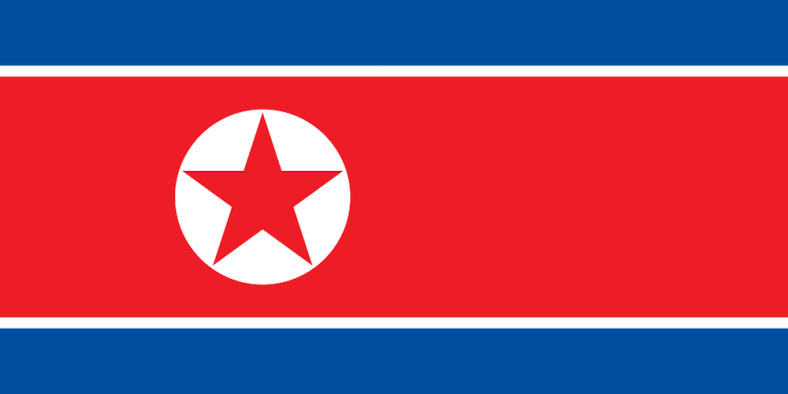 North Korean flag wikimedia