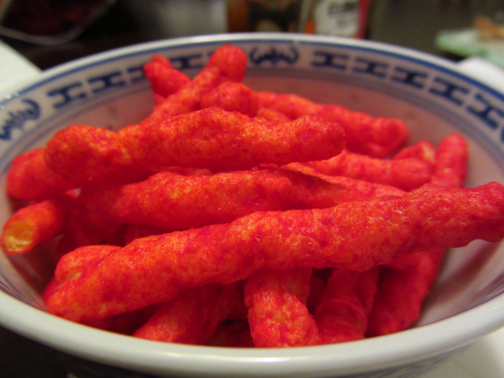 FLAMIN' FREAKIN' HOT CHEETOS