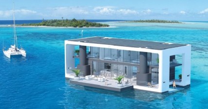 Arkup floating house yachts