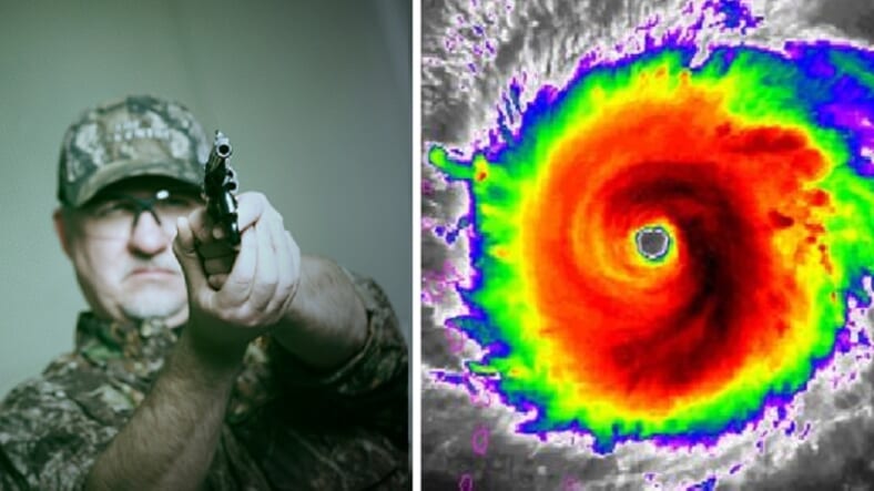 Don't shoot hurricanes