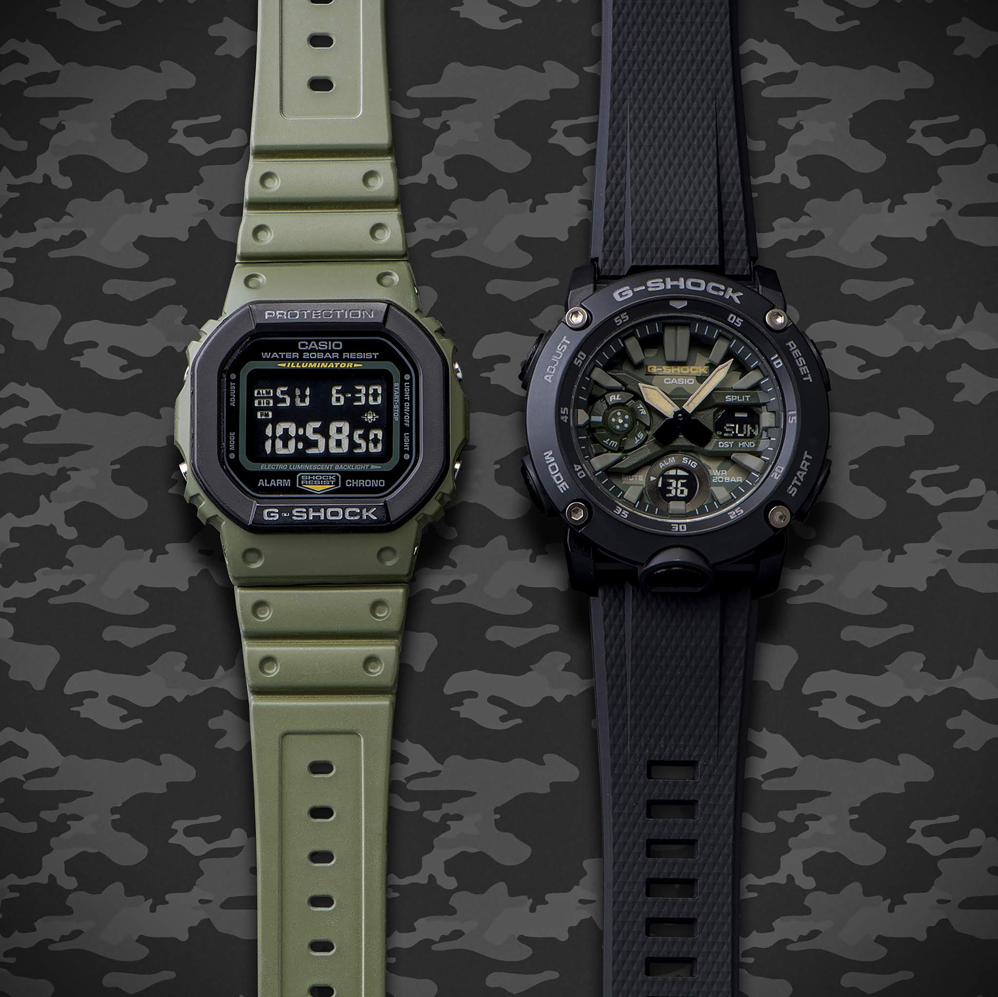 G-Shock Reveals 'Street Military' Watch Maxim