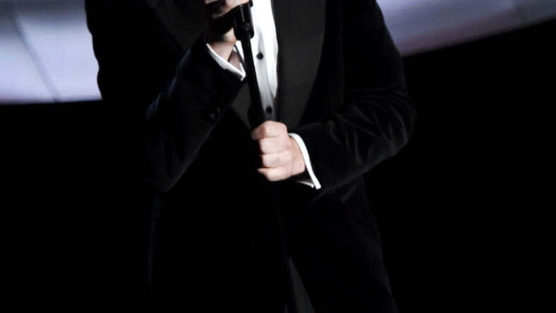 Sam Smith at the Academy Awards.