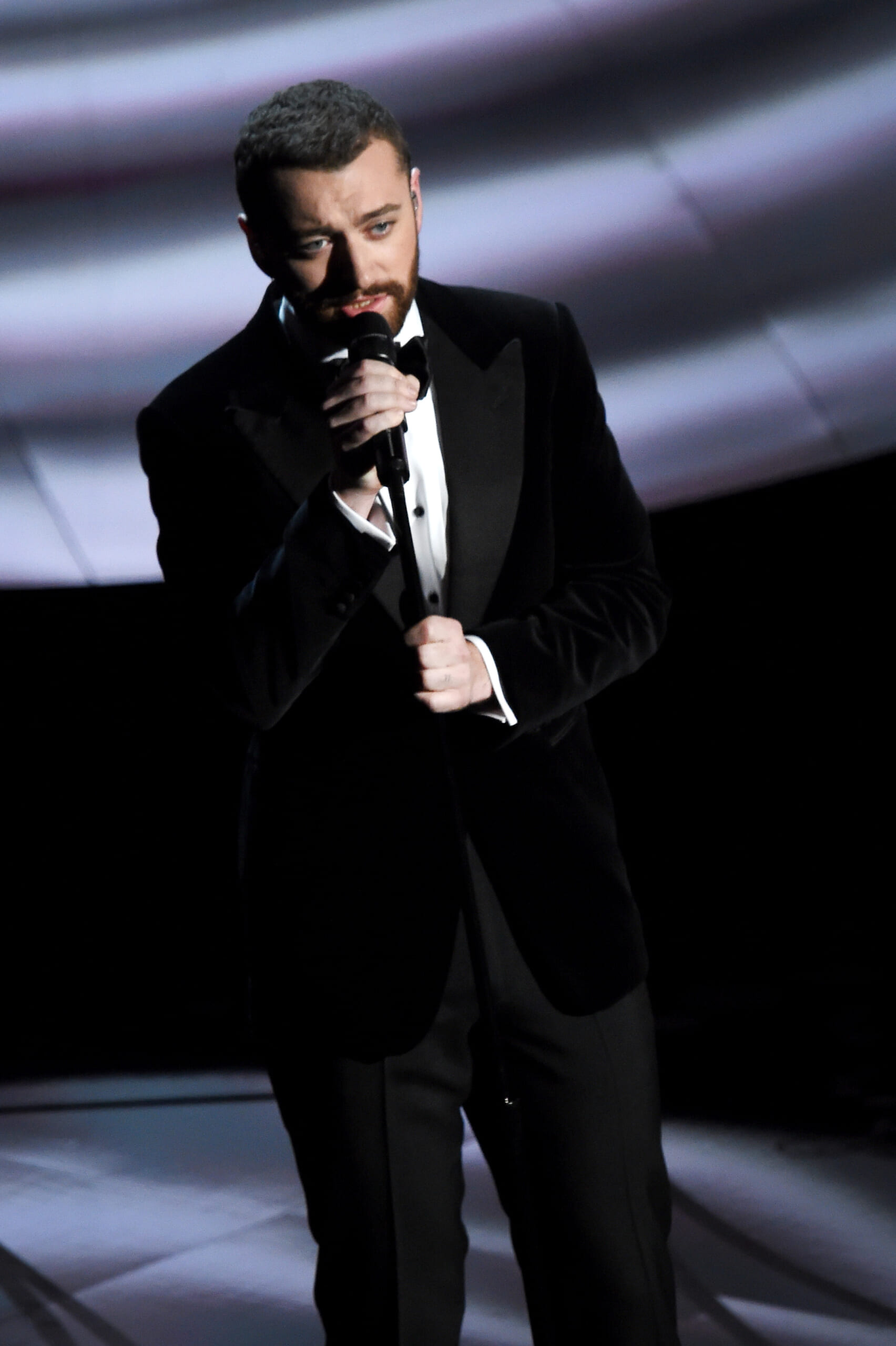 Sam Smith at the Academy Awards.