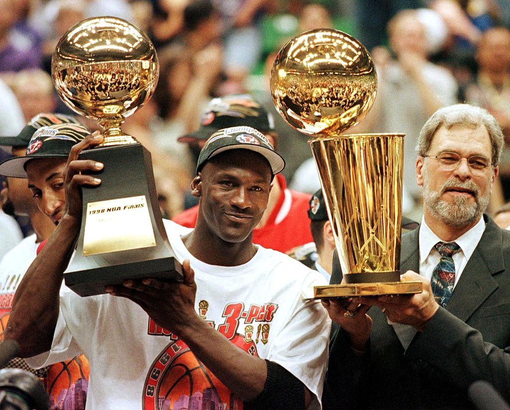 Michael Jordan, Phil Jackson, 1997 Chicago Bulls championships