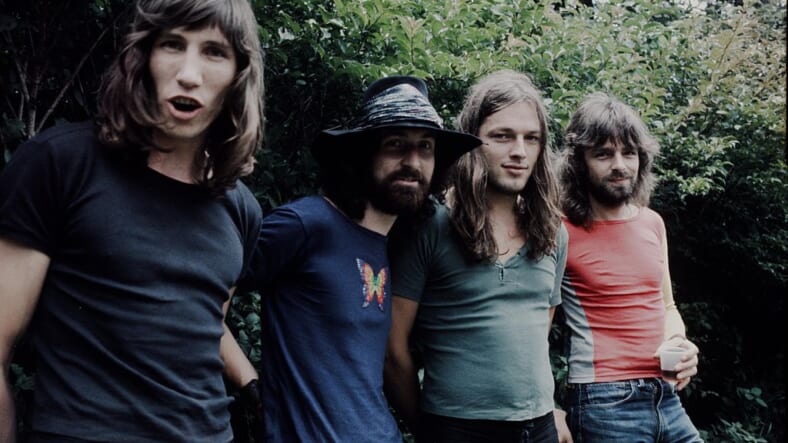 Pink Floyd in 1971 Getty