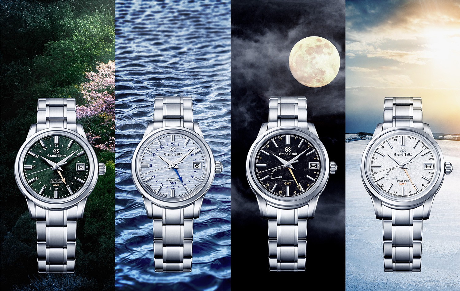 Grand Seiko's New GMT Watch Collection Celebrates The 4 Seasons - Maxim