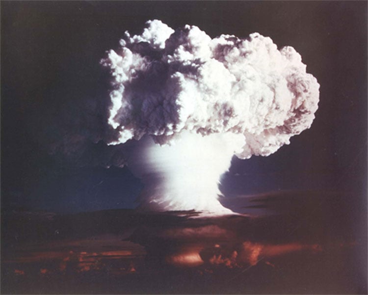 H-bomb test US 50s