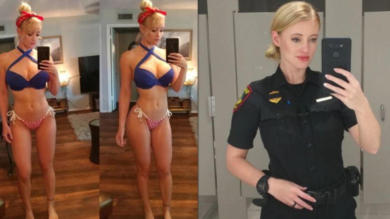 Haley Drew Hot Texas Cop Promo