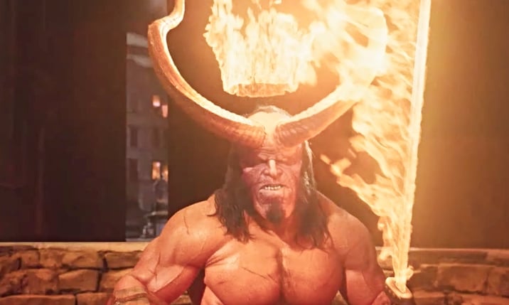 Hellboy': New Band Trailer Brings Flaming Swords Destruction Maxim