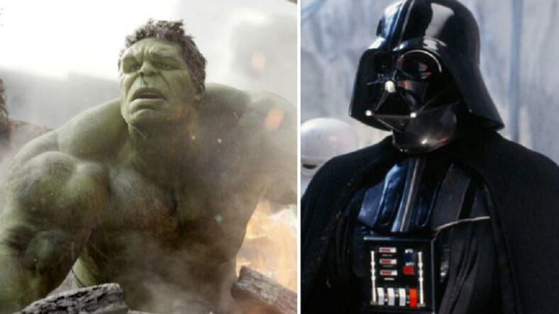 Hulk and Darth Vader