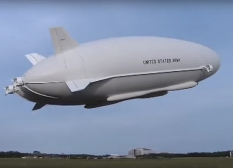The Airlander 10's first takeoff back in 2012