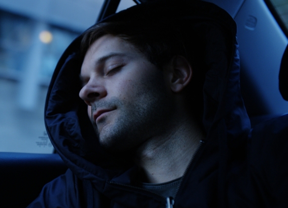The Hypnos hoodie has a built-in inflatable pillow