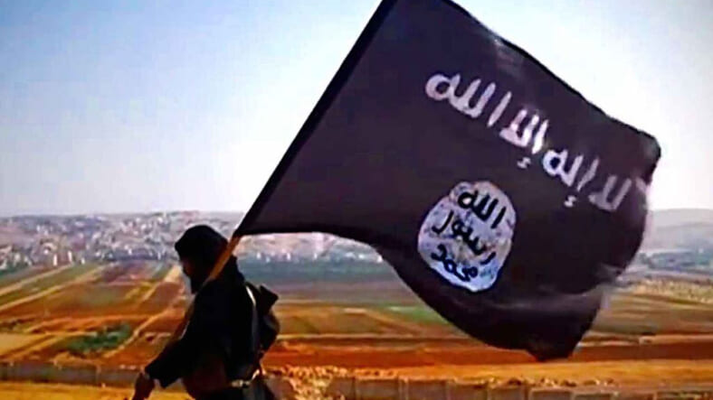 ISIS fighter flag Wikimedia