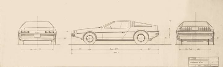 ItalDesign DeLorean sketch.jpg Source: ItalDesign Guigiaro