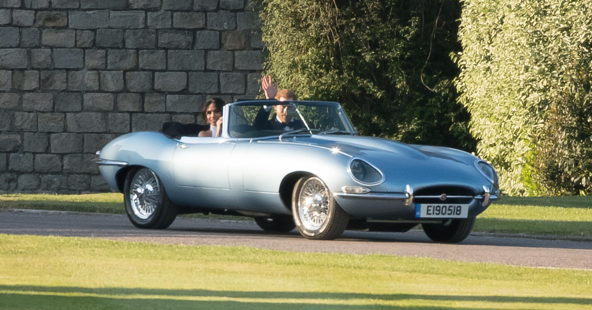 Jaguar E-Type Royal Wedding