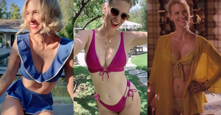 January Jones Promo Split 2