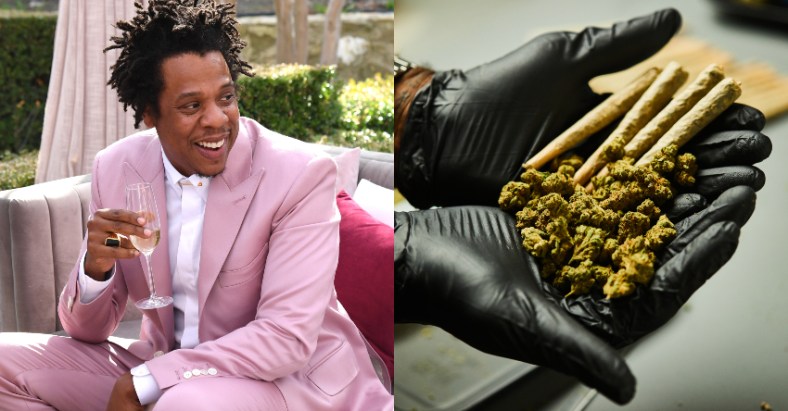 Jay-Z Monogram Cannabis Promo