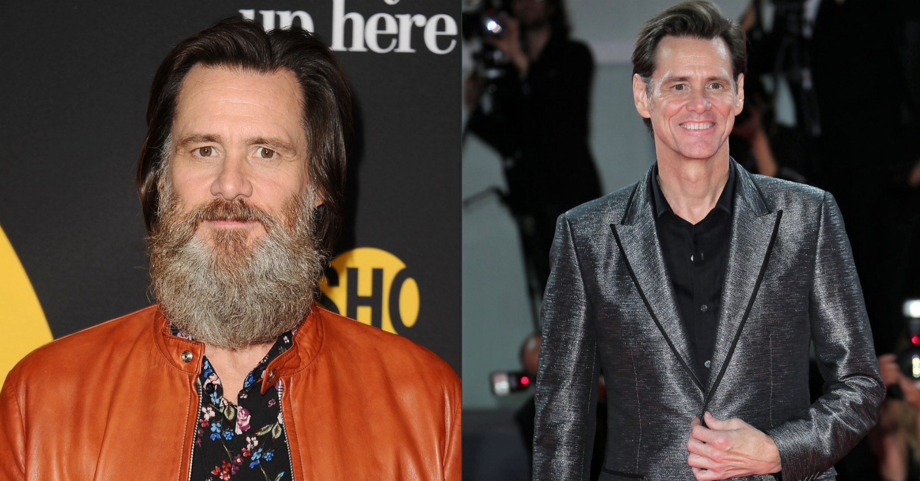 Jim Carrey No Beard