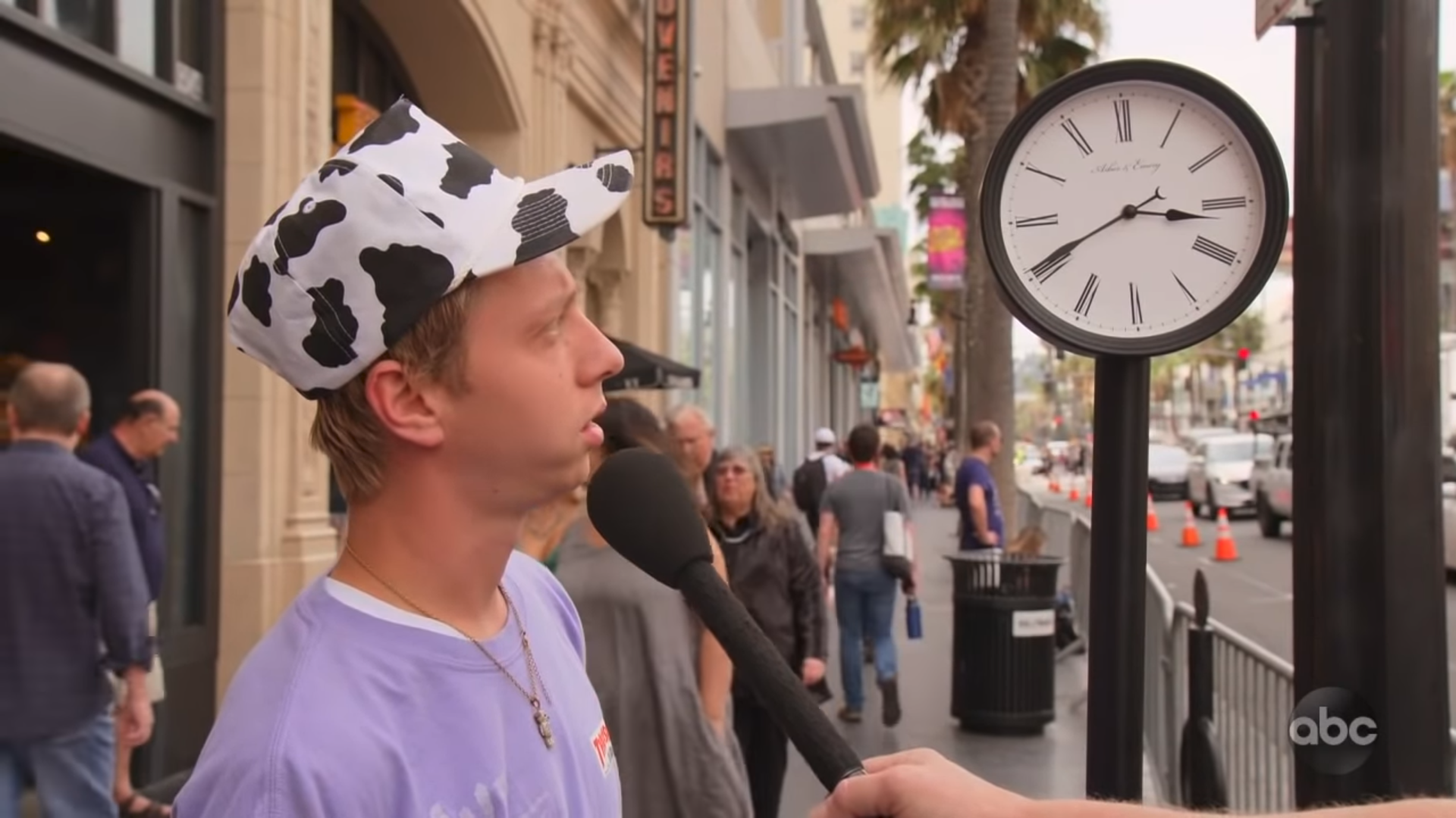 Jimmy Kimmel Analog Clock