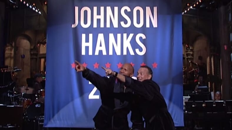 Dwayne Johnson Tom Hanks