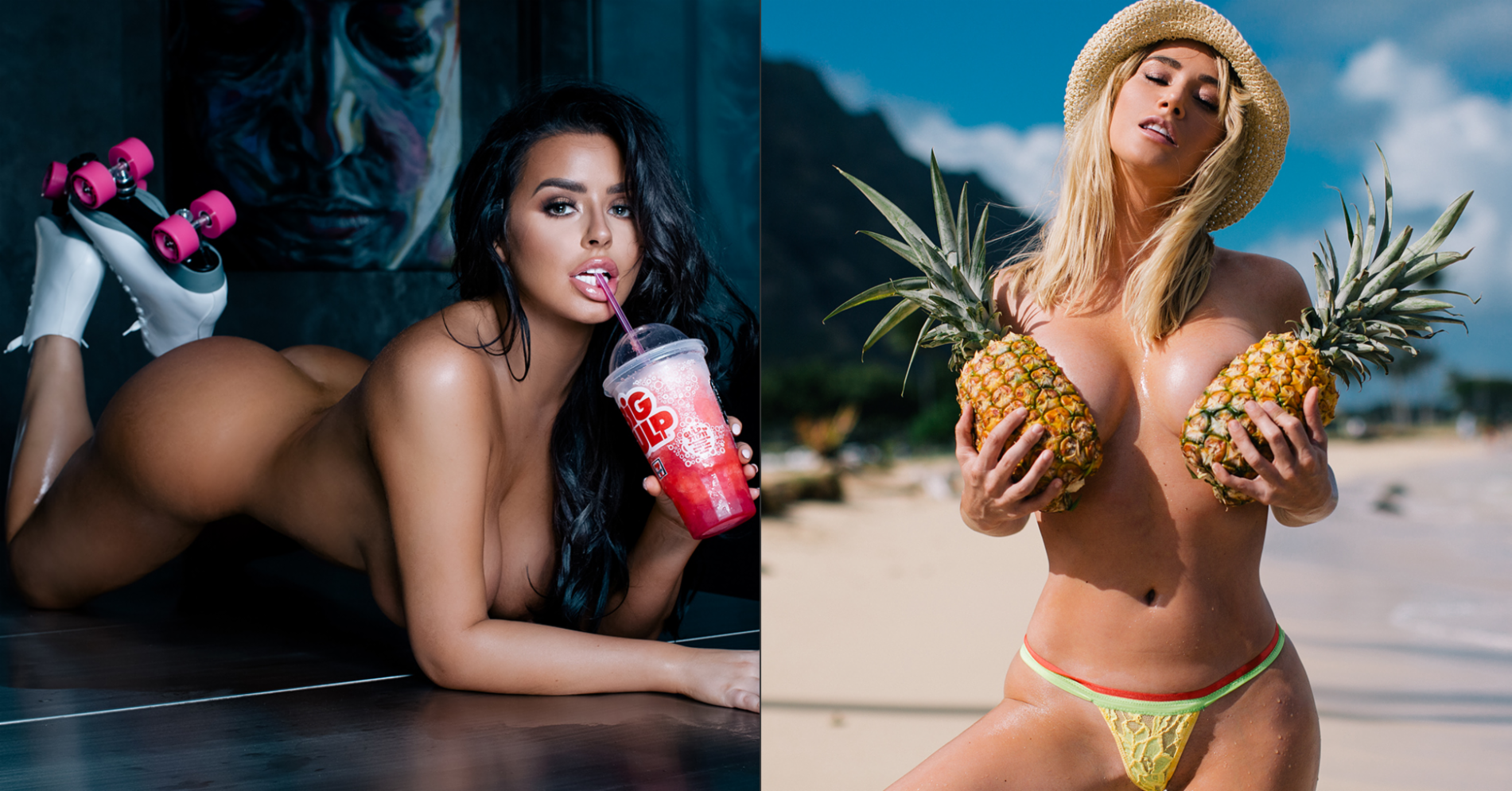 JZL Abigail Ratchford and Sara Underwood