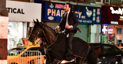 Keanu Reeves Horse Promo