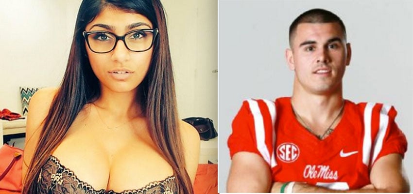 Mia Khalifa and Chad Kelly split