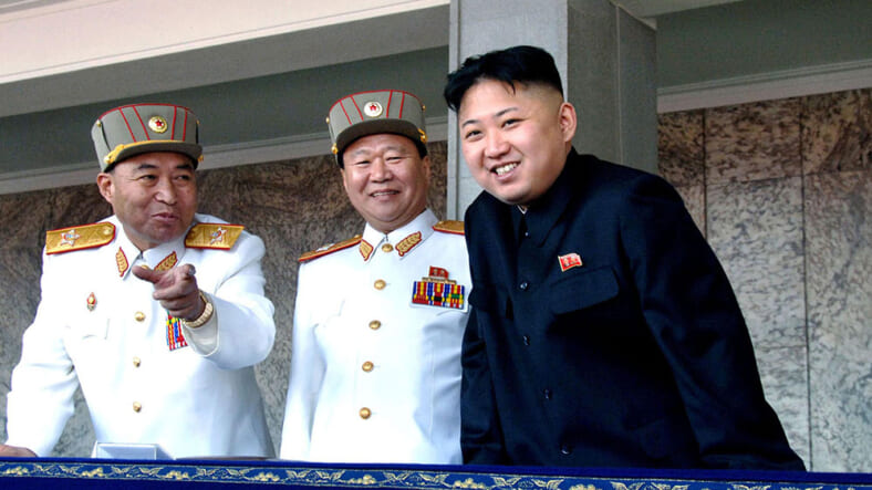 Kim Jong-Un admirals AP
