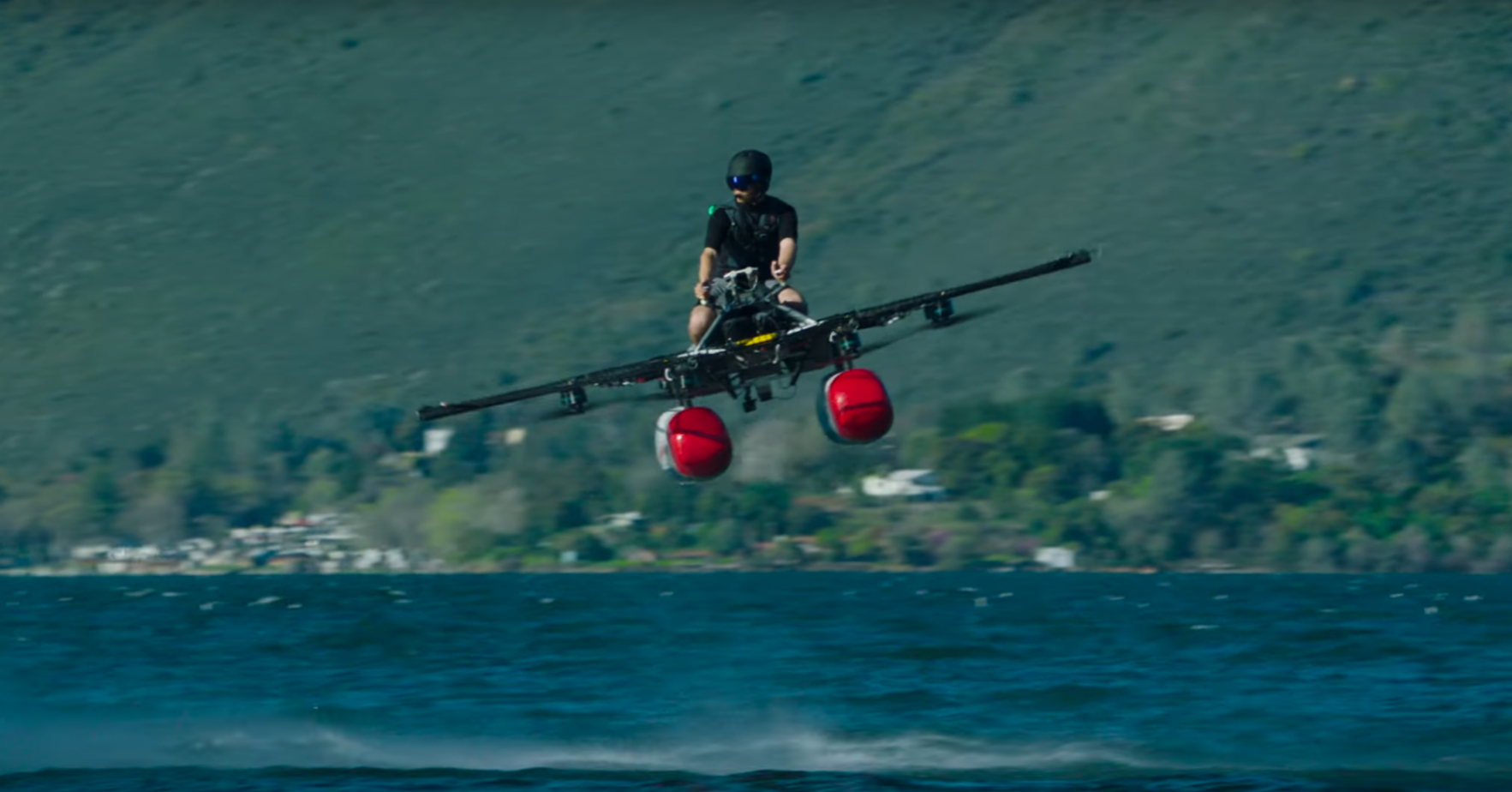 This Flying Car Prototype Looks Totally Awesome Flying Over a San