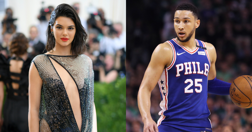 Knedall Jenner Ben Simmons