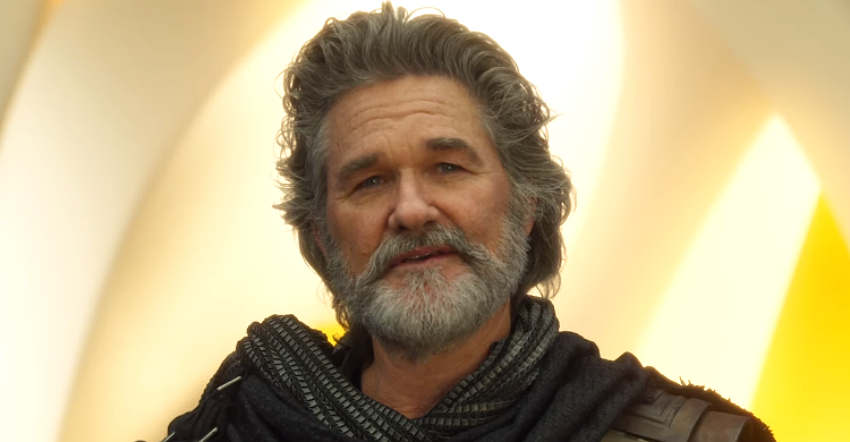 Kurt Russell as Ego in Guardians