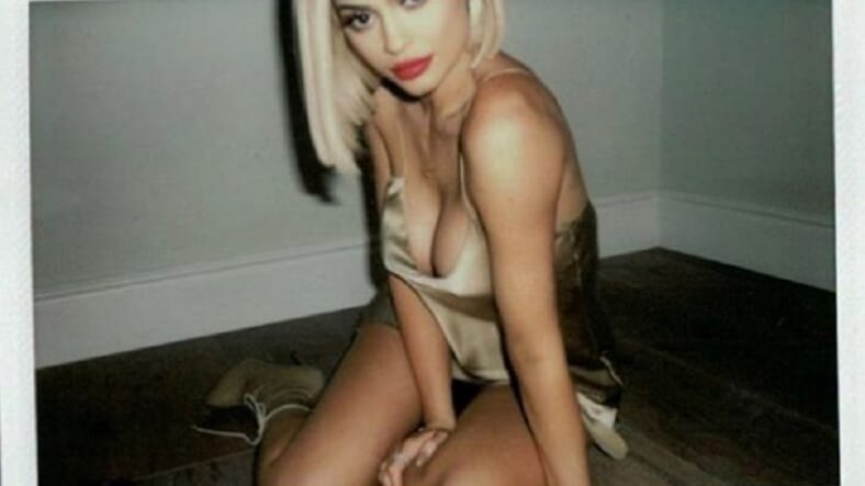 Kylie Jenner Polaroid style
