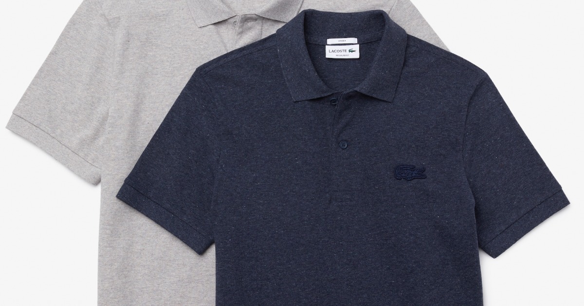 lacoste loop polo promo